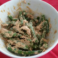 325=ﾐﾂｺ's cooksnap of when they made ３分★簡単【いんげんのツナ味噌マヨ和え】.