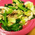 なとる's cooksnap of when they made 南房総市給食◆小松菜とツナの和え物.