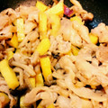 ひまわりラブリー's cooksnap of when they made さつまいも　しめじ　肉　カレー炒め.