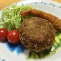 ちょこ35's cooksnap of when they made 我が家の肉汁あふれるジューシーメンチカツ.