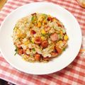 ひまりんりん☆'s cooksnap of when they made 簡単♪冷凍もOK♪王将チャーハン♪♪.