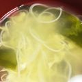 ティムル's cooksnap of when they made ５分で完成！わかめ卵スープ.