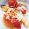 rurikorin's cooksnap of when they made 塩鮭のマリネがけ.