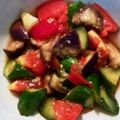 ○ちょび○'s cooksnap of when they made 夏も元気！なす・きゅうり炒め・レンジ編.
