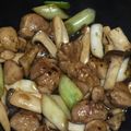 o料理見習君o's cooksnap of when they made 鳥もものオイスターソース炒め.