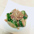 ＊Kie＊'s cooksnap of when they made きゅうりとみょうがの梅和え.