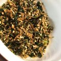 クック6RTSH8☆'s cooksnap of when they made セロリの葉とじゃこのふりかけ.