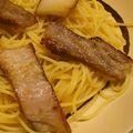 赤いとさか's cooksnap of when they made 厚切りベーコンペペロンチーノ.