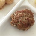 ポメちょん's cooksnap of when they made 離乳食後期★ポークハンバーグ♪.