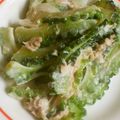 のえもゆ's cooksnap of when they made ゴーヤサラダ.