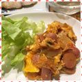 nakamucchi's cooksnap of when they made あらびきウインナーのキムチ炒め.