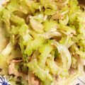 アラフィフ新米主婦♪'s cooksnap of when they made 子供にも！苦くないゴーヤとツナのサラダ！.