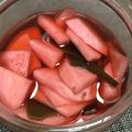 Iidaco's cooksnap of when they made 赤かぶの甘酢漬け.