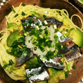 べりたな's cooksnap of when they made さんまとシメジの柚子胡椒パスタ.