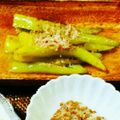 しー坊mama's cooksnap of when they made バナナピーマンとしし唐の焼き浸し！.