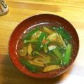 おはなすき's cooksnap of when they made ごぼうとニラの味噌汁♪.