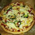 ameうめ's cooksnap of when they made ピザ生地もっちりタイプ.
