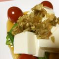 毎日楽しい's cooksnap of when they made オクラとトマトの豆腐サラダ♪.