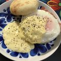 takoyuma's cooksnap of when they made エッグベネディクト.