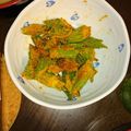 きなめし's cooksnap of when they made オクラで一品♪きな粉ごま和え.