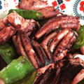 ミニミニオン's cooksnap of when they made いかとししとうのしょうが焼き.