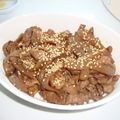 あ～ずん's cooksnap of when they made コンニャクと牛肉のきんぴら.
