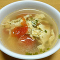 ドルフィンサーモン's cooksnap of when they made 超簡単☆時短☆トマトと卵の中華スープ.