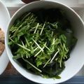 くるみこなご's cooksnap of when they made 簡単すぎる♡豆苗とワカメのサラダ♡.