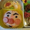 あるみっく38's cooksnap of when they made #幼稚園年少さんのアンパンマン弁当.
