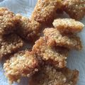akubing's cooksnap of when they made 冷凍ご飯のおこげ風おかき♪.