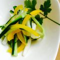 LimeLunch's cooksnap of when they made 夕♪キャベツ胡瓜パプリカのサラダ風酢の物.