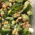 まろちゃん♥︎ぽぽ's cooksnap of when they made 簡単☆ゴーヤとカニカマのマヨタマサラダ.