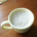 pyon777's cooksnap of when they made ほうじ茶ラテ.