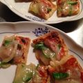 ムーヒツジ's cooksnap of when they made 【糖質制限】油揚げのクリスピーピザ.