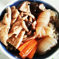 Jyohana's cooksnap of when they made 大根・人参と色々きのこのあっさり煮物.