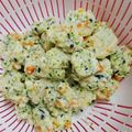 リナё's cooksnap of when they made 離乳食後期★一食分おかずのフワフワ鶏団子.