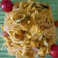 クックるん☆戦隊's cooksnap of when they made かぼちゃのクリームスープパスタ.