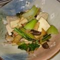 ★くまた★☆'s cooksnap of when they made 青梗菜とエリンギの豆腐チャンプルー.