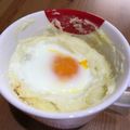 不器用番長's cooksnap of when they made 朝食にも！レンジで簡単エッグスラット風w.