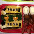 SEIRUN's cooksnap of when they made #新幹線#ドクターイエロー#キャラ弁.
