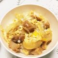 ライダーー's cooksnap of when they made 唐揚げで！かんたん親子丼♫.