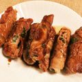 mizgone's cooksnap of when they made 豚の長芋大葉巻き.