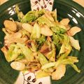 さよぴー88's cooksnap of when they made エリンギとキャベツの味噌バター炒め.