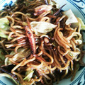 Jyohana's cooksnap of when they made 簡単激ウマ袋ソース焼きそばﾒﾁｬ旨く♡.