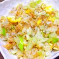 nosso's cooksnap of when they made 鮭と白ゴーヤのパラパラ☆チャーハン.