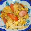 マイミーママ's cooksnap of when they made 春キャベツとエリンギのふんわり卵.
