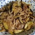クックC4I9WX☆'s cooksnap of when they made 豚肉と玉ねぎ、なす、ケチャップソース炒め.