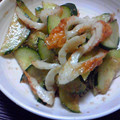 のじまさん's cooksnap of when they made ☆簡単 きゅうりとちくわの胡麻和え☆.