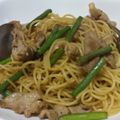 ちか５２'s cooksnap of when they made にんにくの芽のパスタ.