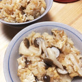 ぺんちゃむ's cooksnap of when they made 簡単！きのこの炊き込みご飯.